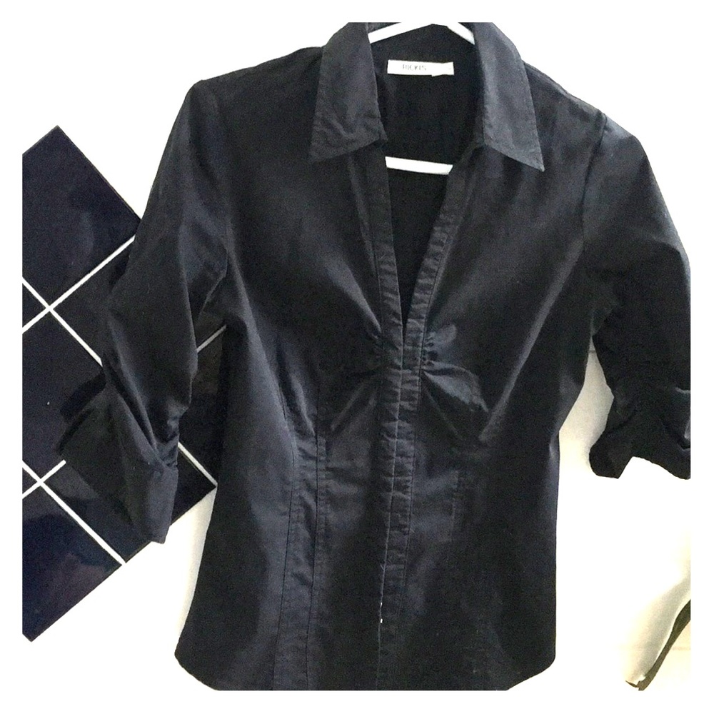 3/4 sleeve dressy shirt